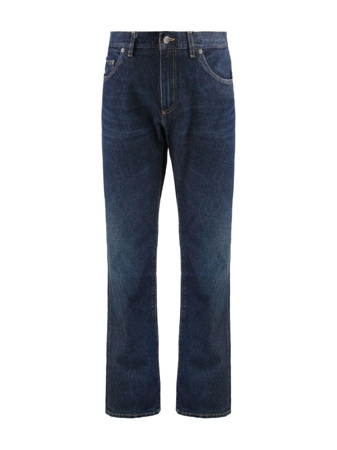 Dolce & Gabbana Men Straight Fit Mid-Rise Low Distress Jeans-picture-43