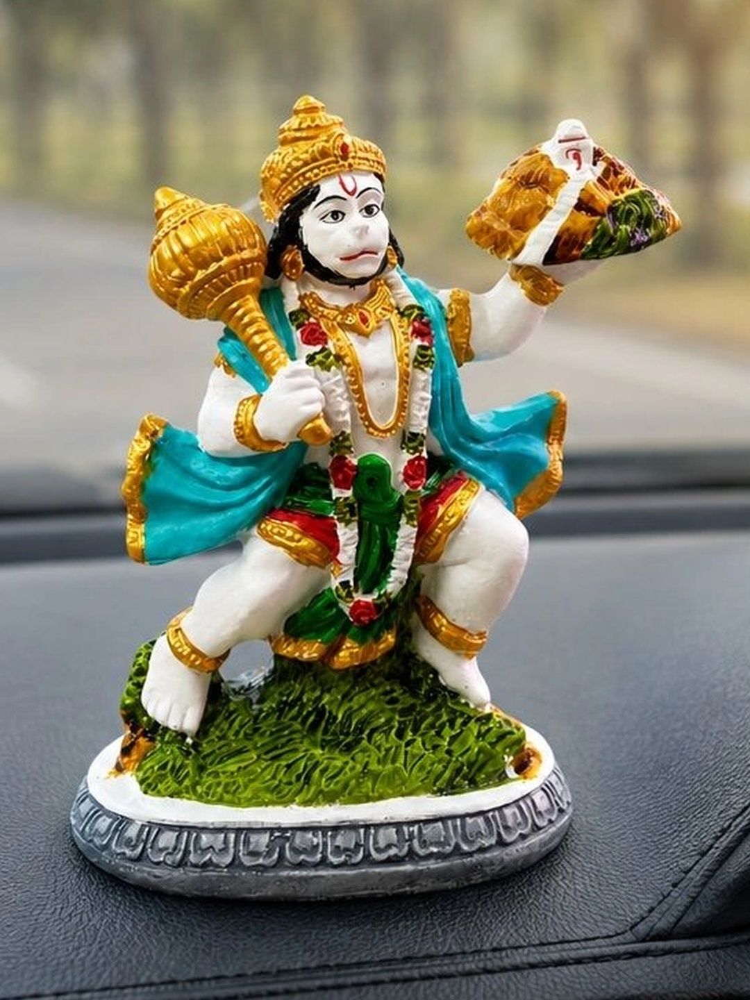Adhvik Multicoloured Religious Figurine Showpiece-image-26