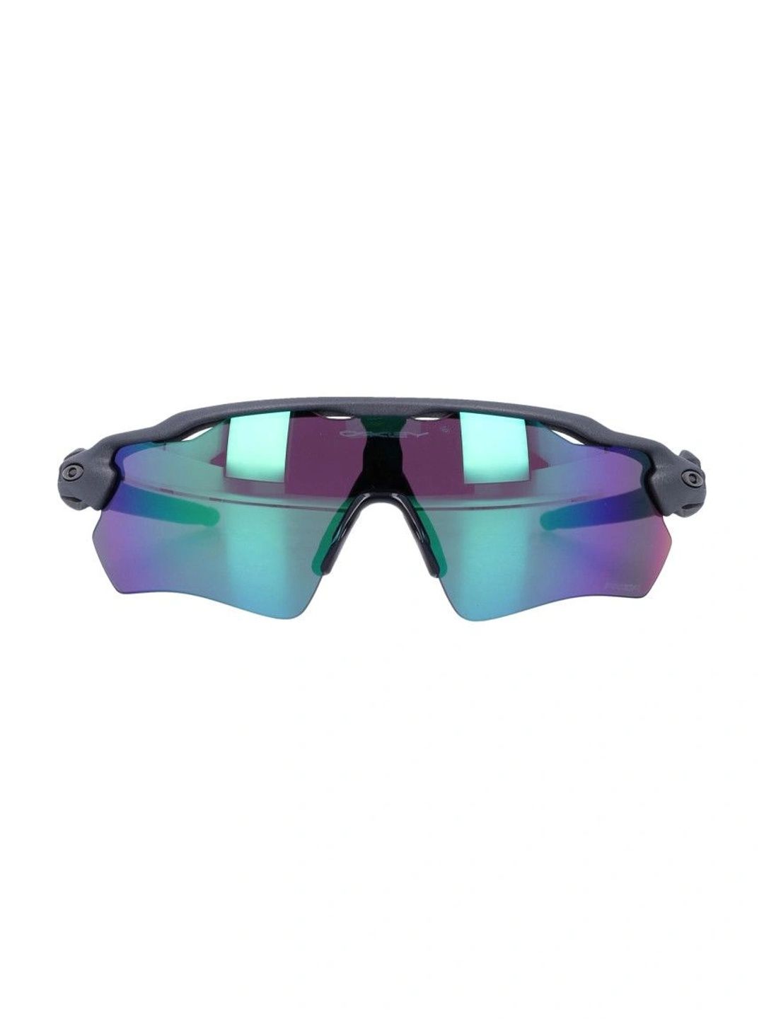 OAKLEY Unisex Green Lens & Black Sports Sunglasses with-image-48
