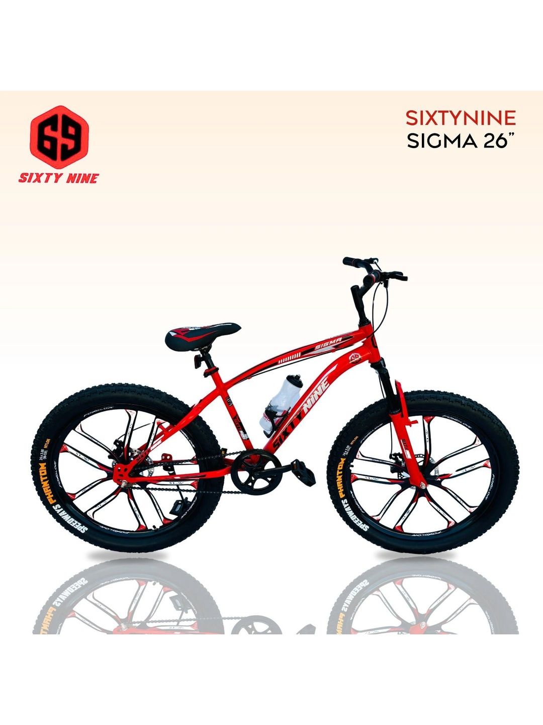 FOXGLOVE SIXTY NINE Patterned Glossy Bicycle - 26 Inch-picture-19