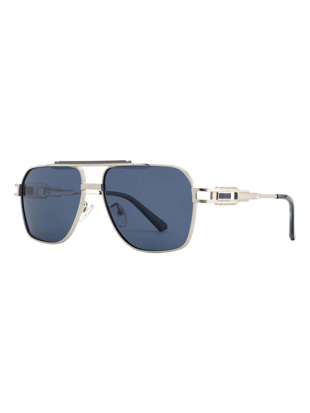OPIUM Men Blue Lens & Silver-Toned Other Sunglasses with-image-13