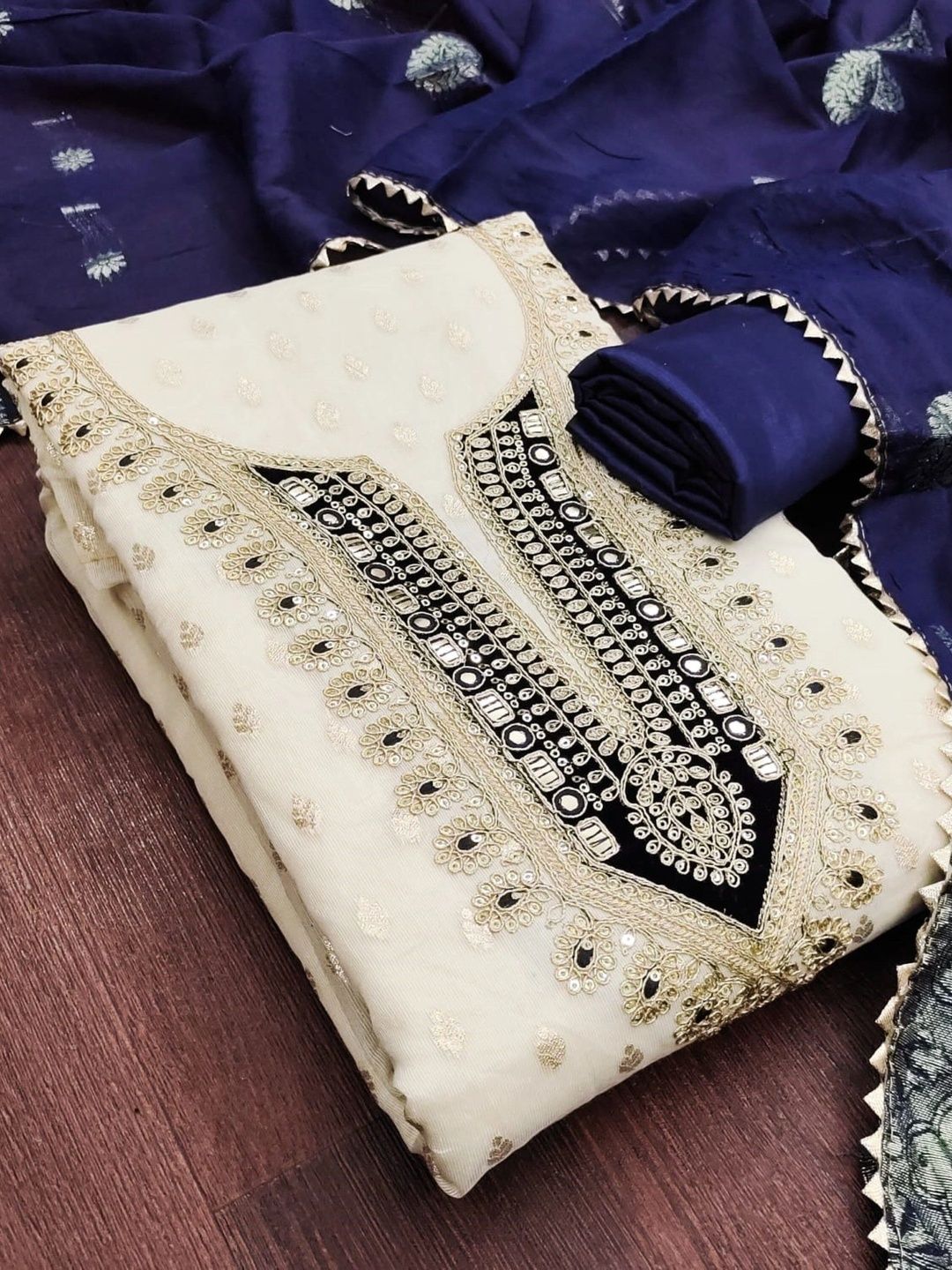 Moda Rapido Embroidered Unstitched Dress Material-image-48