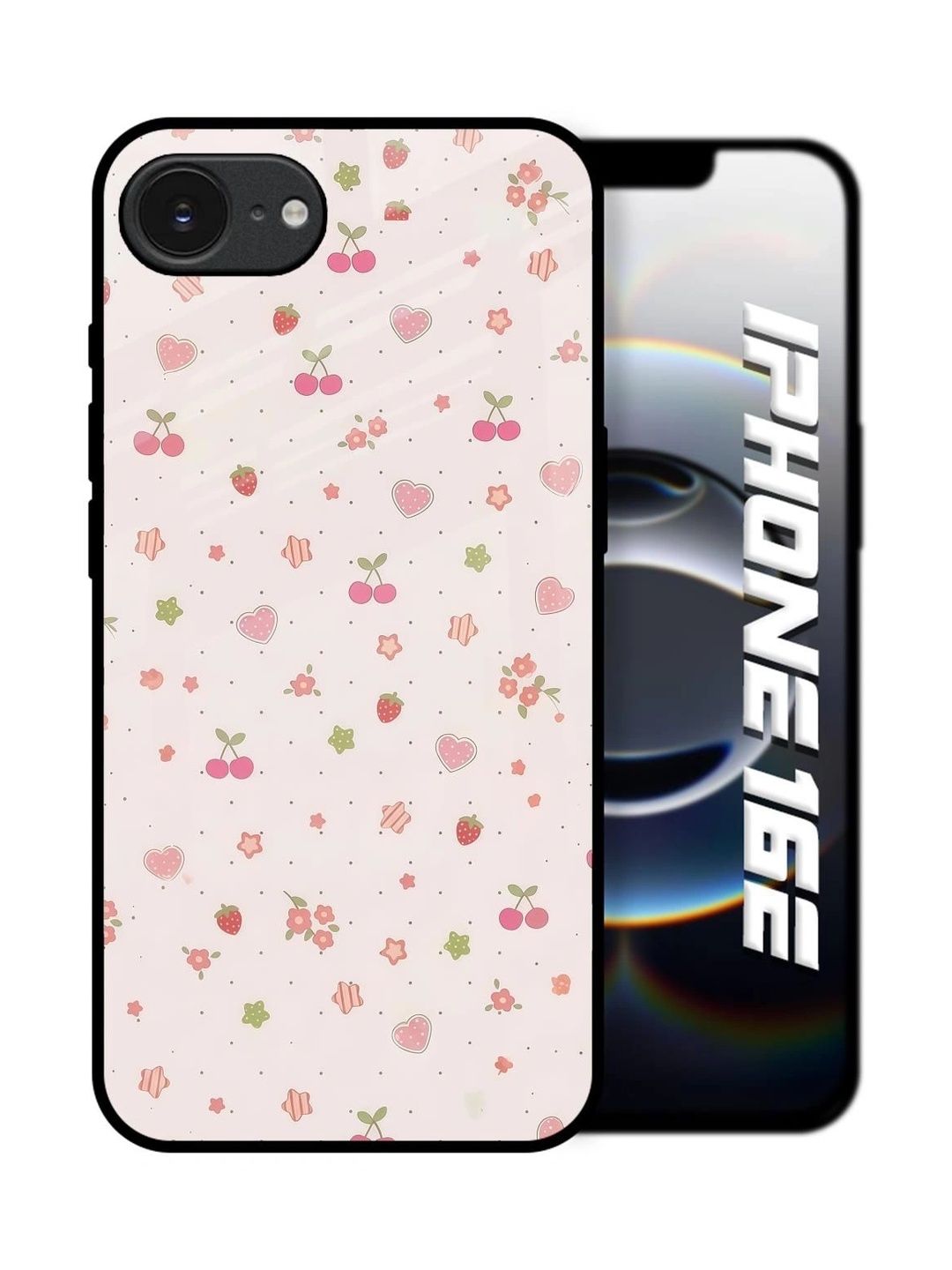 QRIOH Conversational Printed Apple iPhone 16e Back Case Mobile Accessories-picture-32