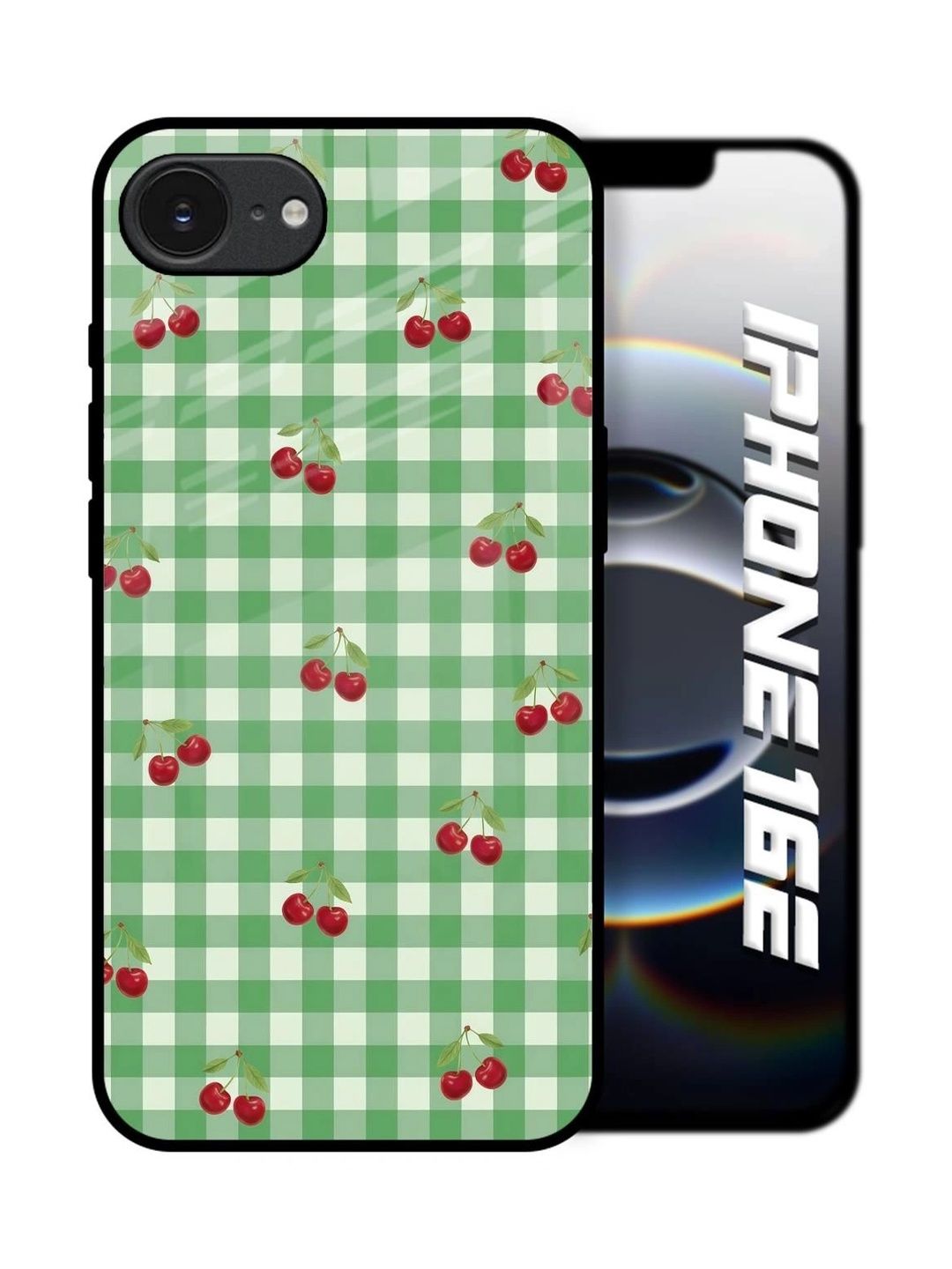 QRIOH Geometric Printed Apple iPhone 16e Back Case Mobile Accessories-picture-21