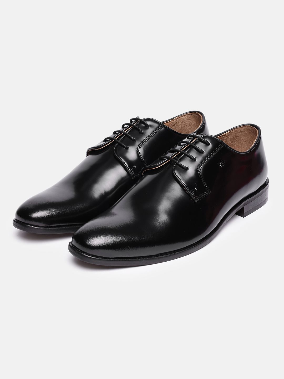 Arrow Men Leather Pointed Toe Lace-Ups Formal Derbys-picture-12