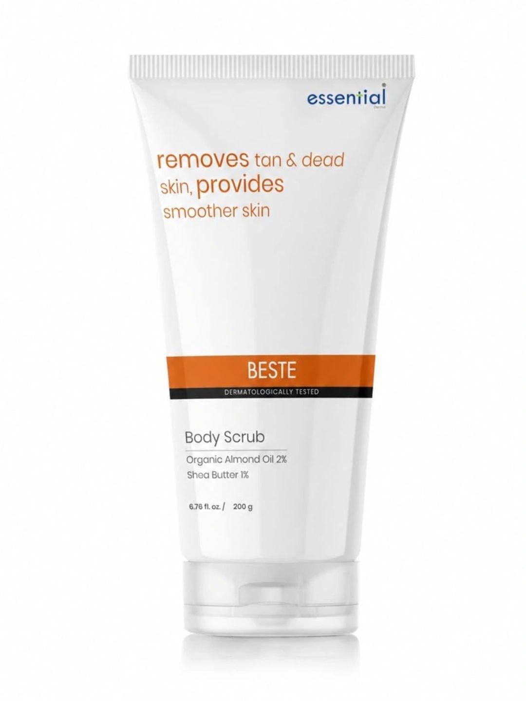 Essential Derma Body Scrub with 2% Organic Almond Oil & 1% Shea Butter - 200 g-image-12