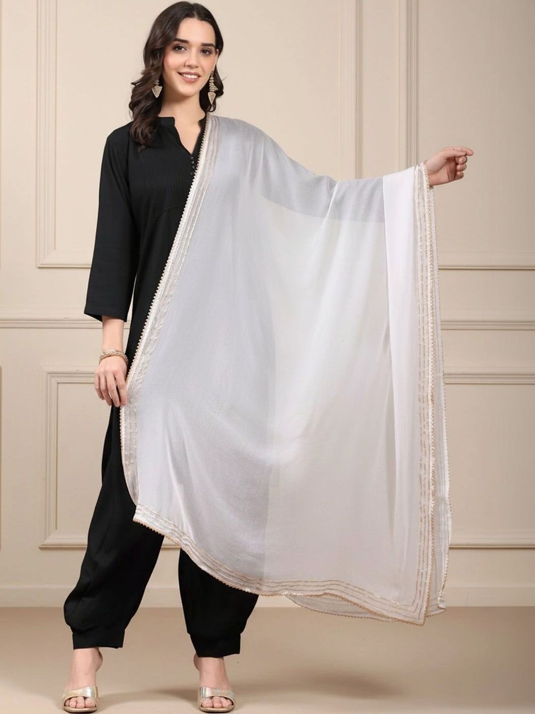 KALINI Dupatta with Zari-picture-43