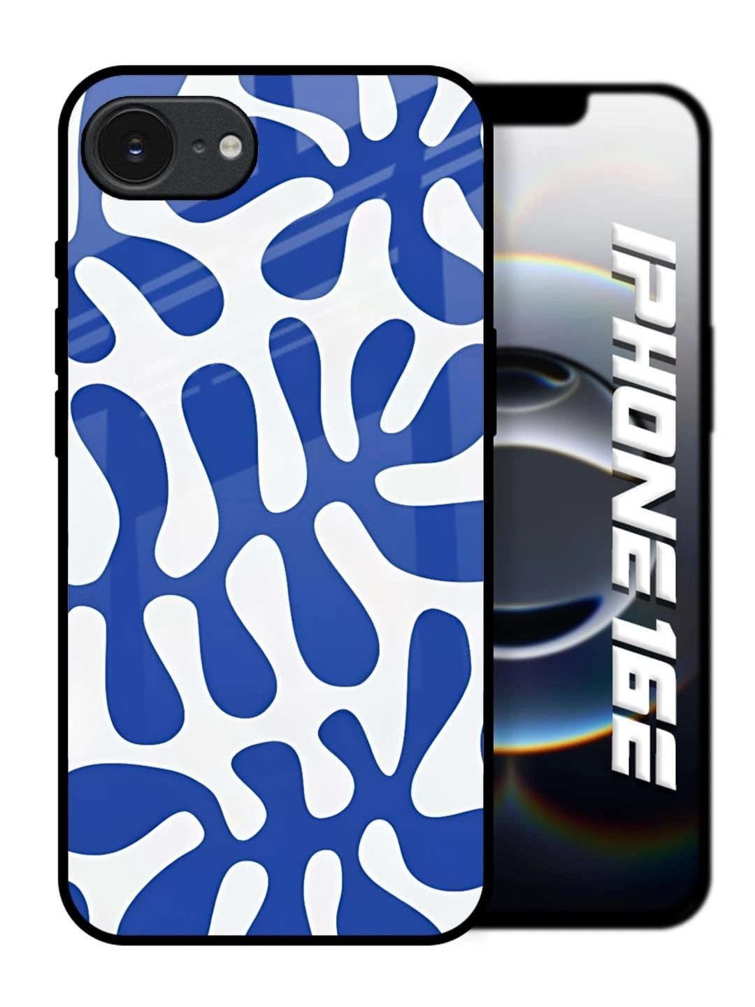 QRIOH Abstract Printed Apple iPhone 16e Back Case Mobile Accessories-picture-25