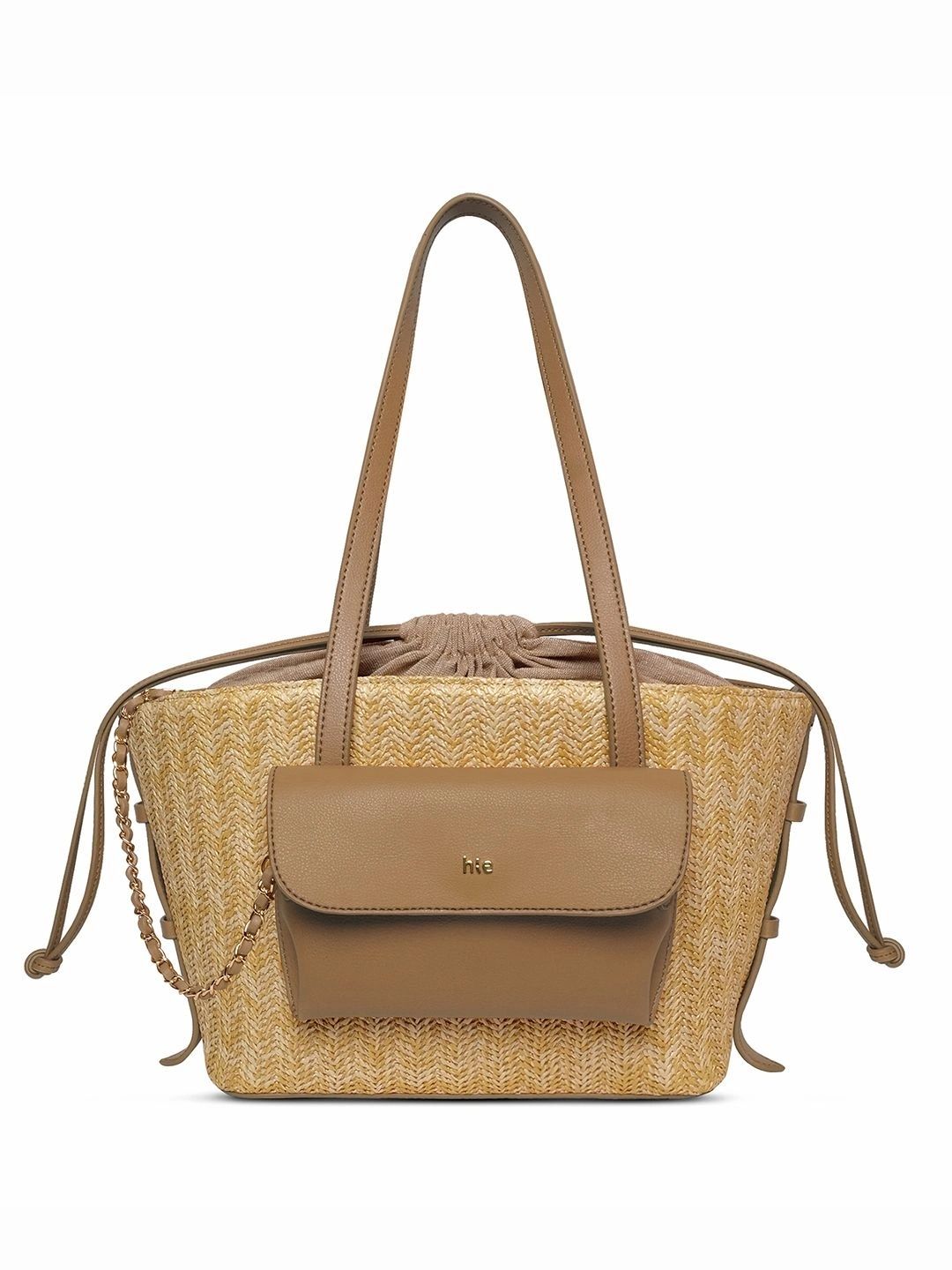 HIE Textured PU Structured Tote Bag-picture-14