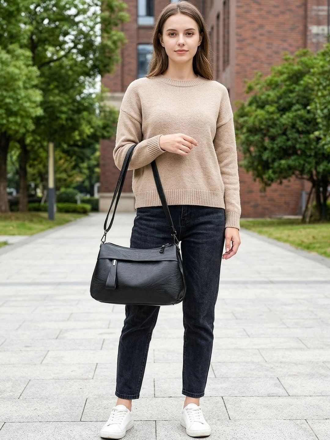CORSICA Textured PU Shoulder Bag-picture-37
