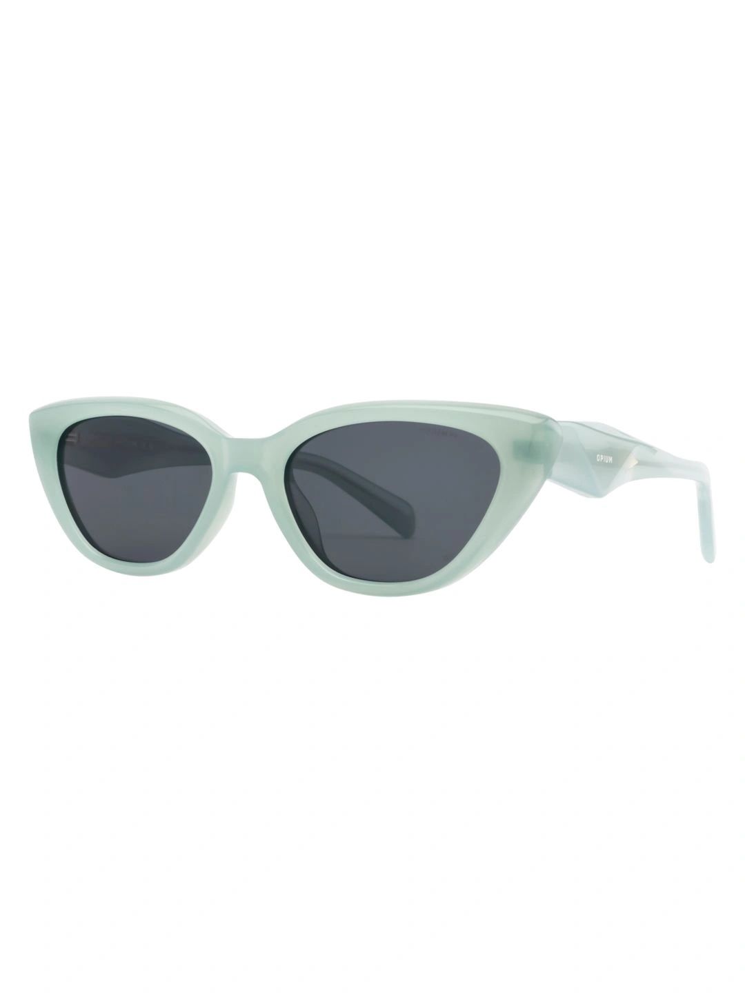 OPIUM Women Black Lens & Green Cateye Sunglasses with-image-42