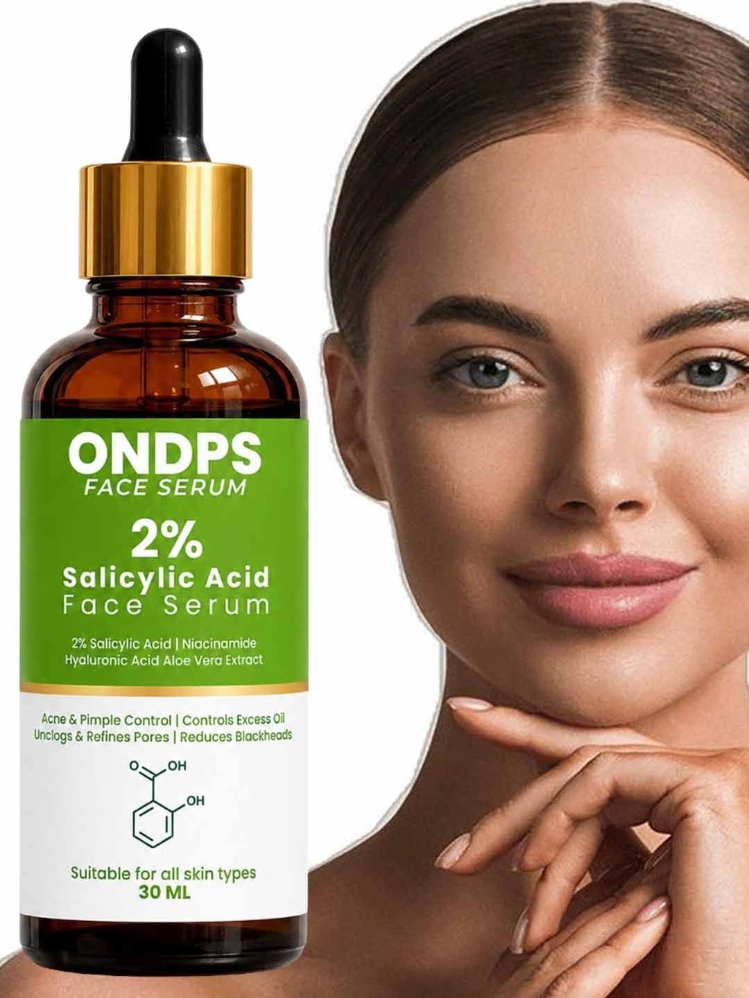 ONDPS 2% Salicylic Acid Face Serum For Acne & Dark Spots - 30 ml-picture-41