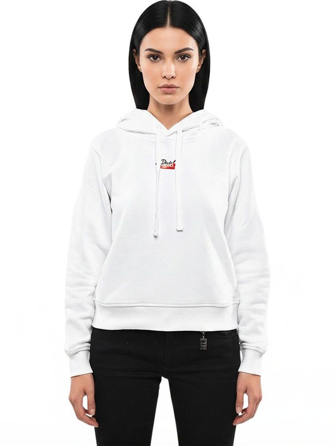 DIESEL Women Printed Hooded Sweatshirt-picture-58