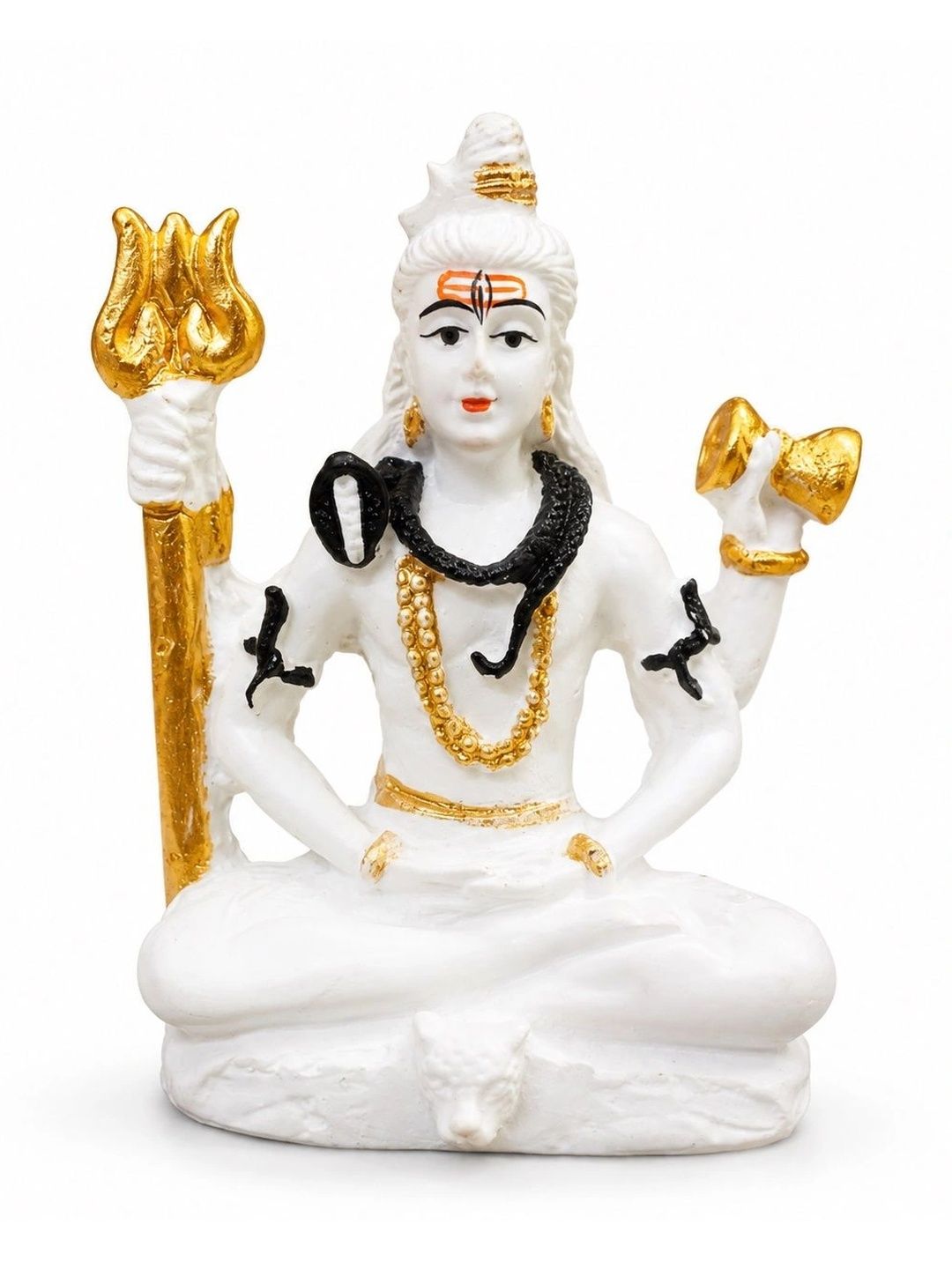 Adhvik White Religious Idol Showpiece-image-19