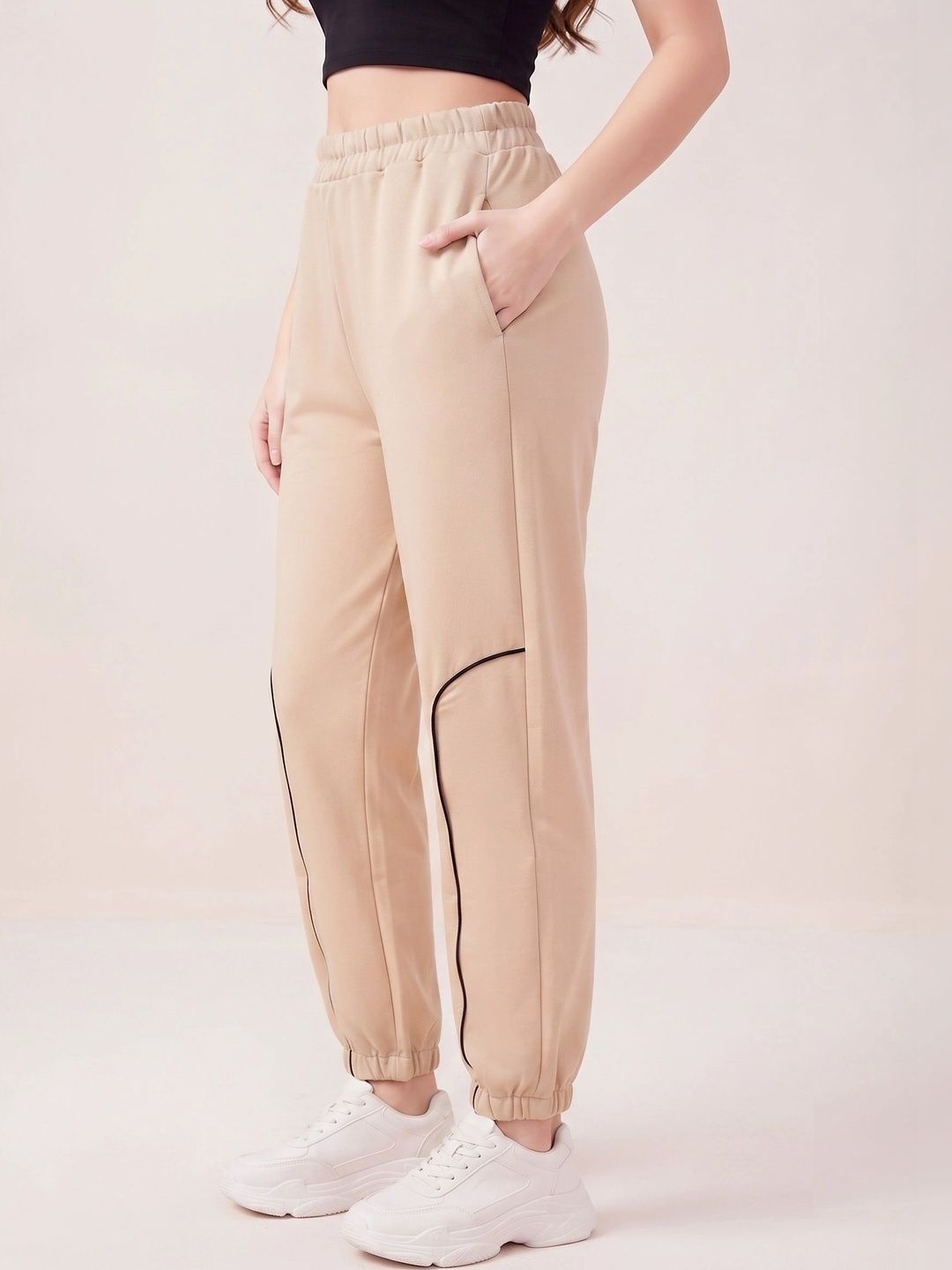 Neon Femme Women Smart Easy Wash Cargos Trousers-picture-11