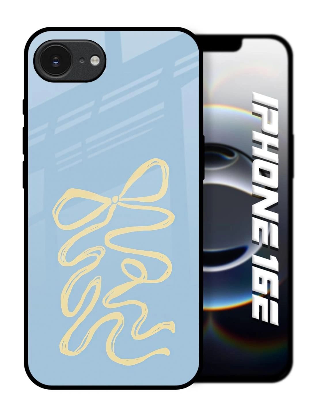 QRIOH Conversational Printed Apple iPhone 16e Back Case Mobile Accessories-image-22