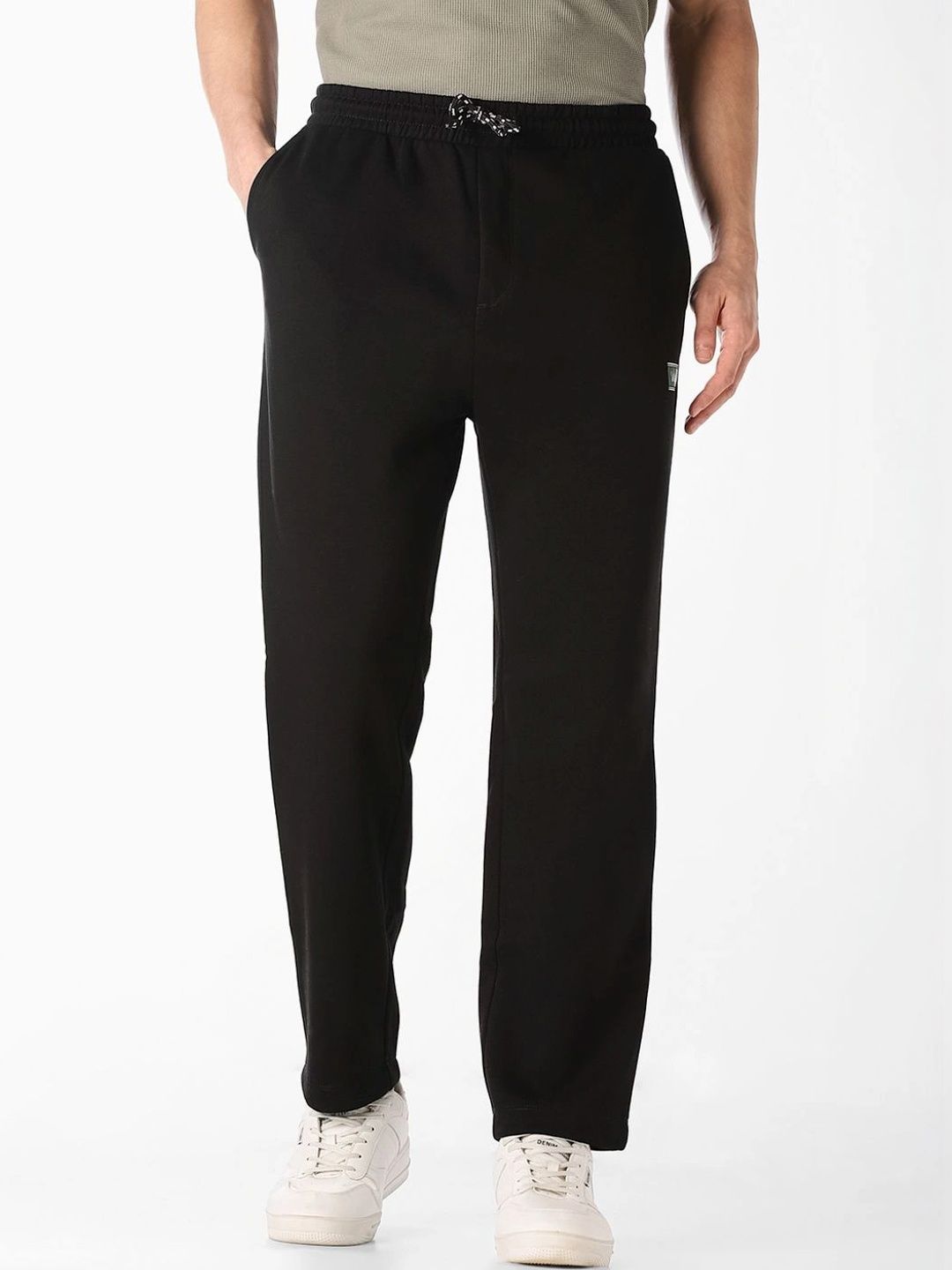 Jack & Jones Men Regular Fit Brand Logo Training Track Pants-image-40