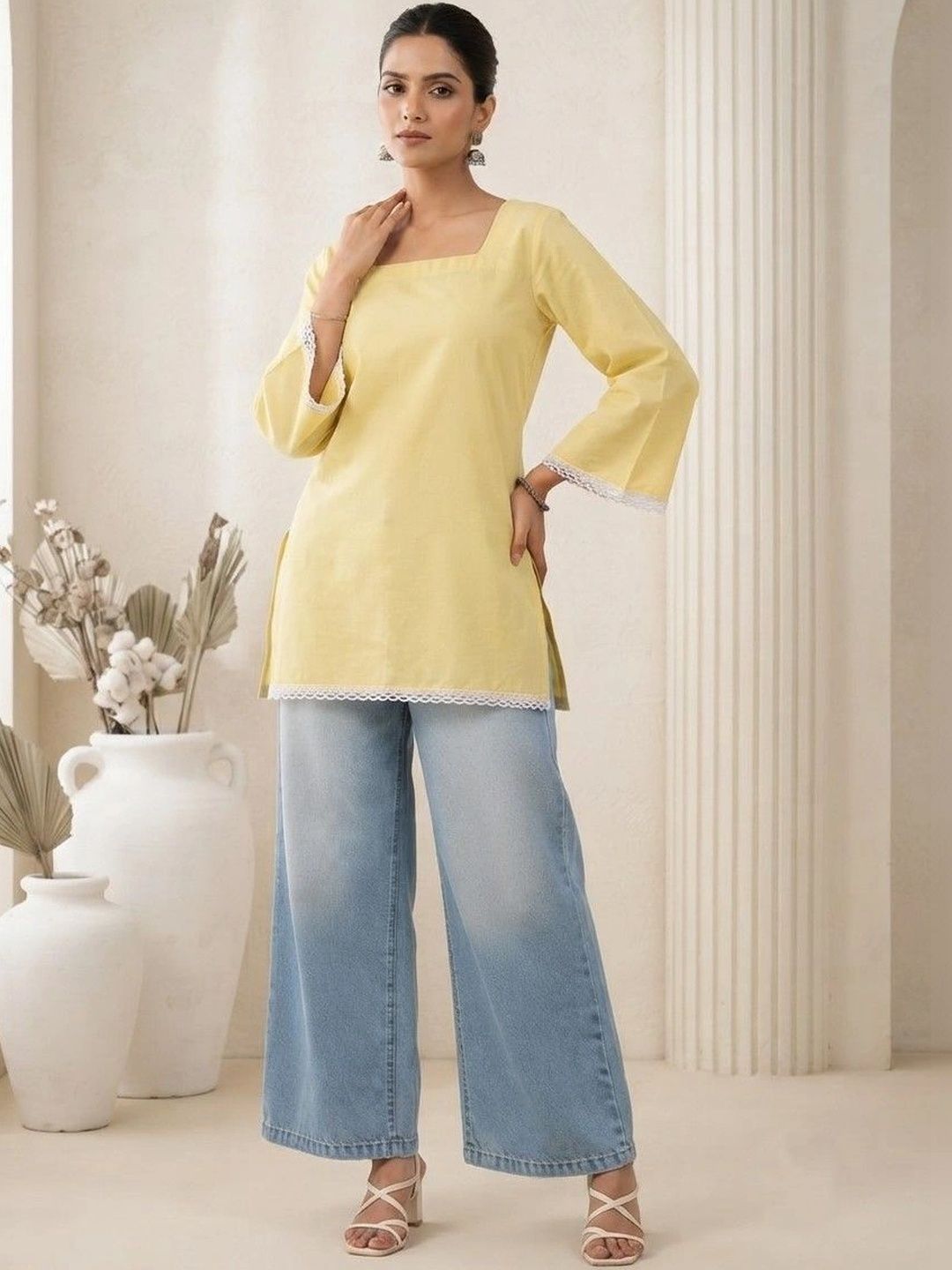 KALINI Square Neck Kurti-picture-11