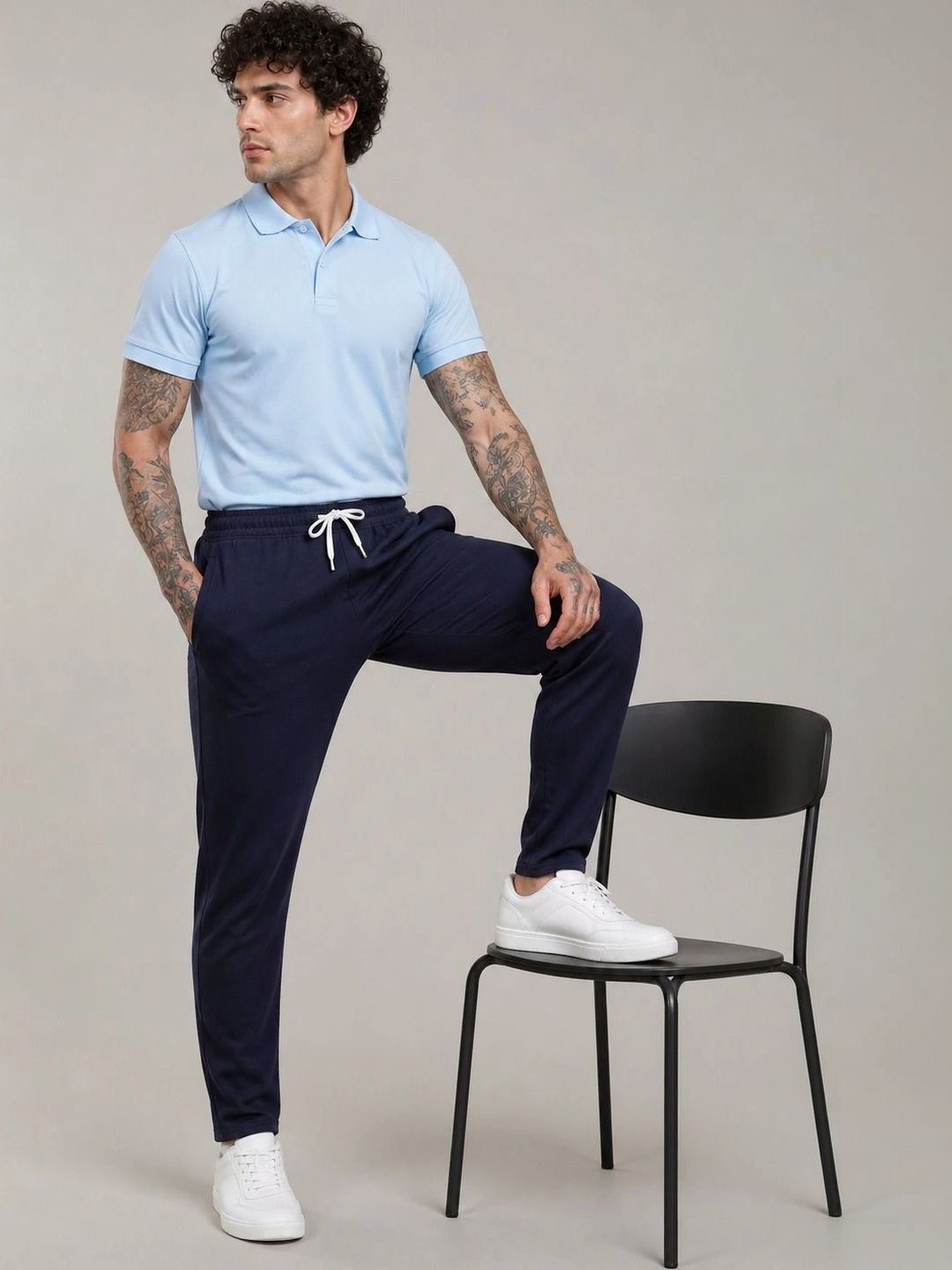 SZN Men Regular Fit Training Track Pants-picture-26