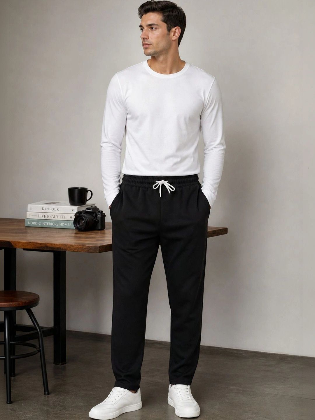 SZN Men Regular Fit Track Pants-picture-36