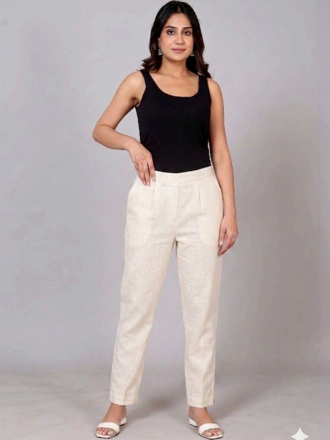 RIVNIX Women Smart High-Rise Trousers-picture-52