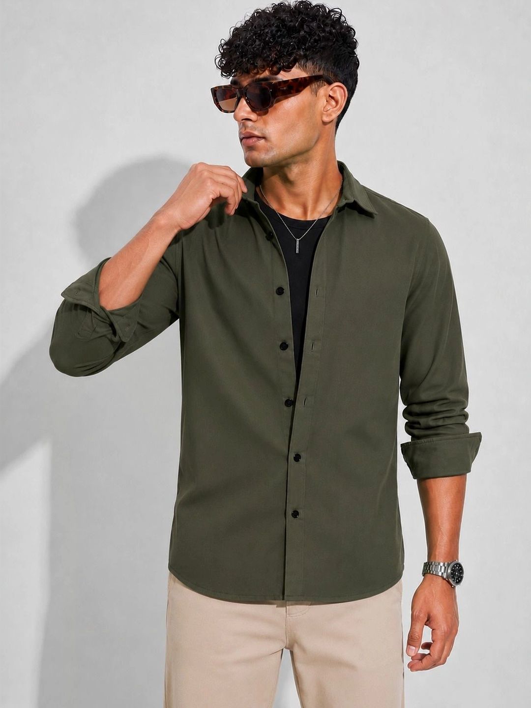 ZILCON Men Classic Casual Shirt-picture-35