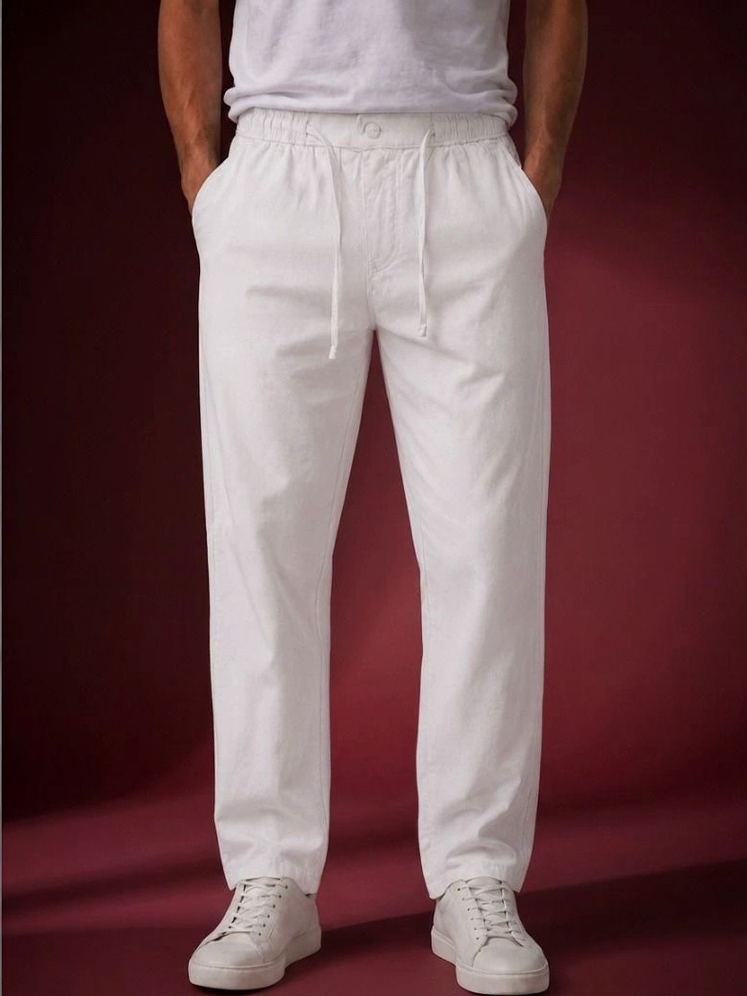 Nplusonefashion Men Straight Fit Trousers-picture-28