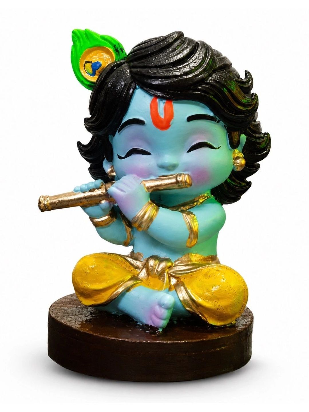 Adhvik Blue Religious Figurine Showpiece-picture-14