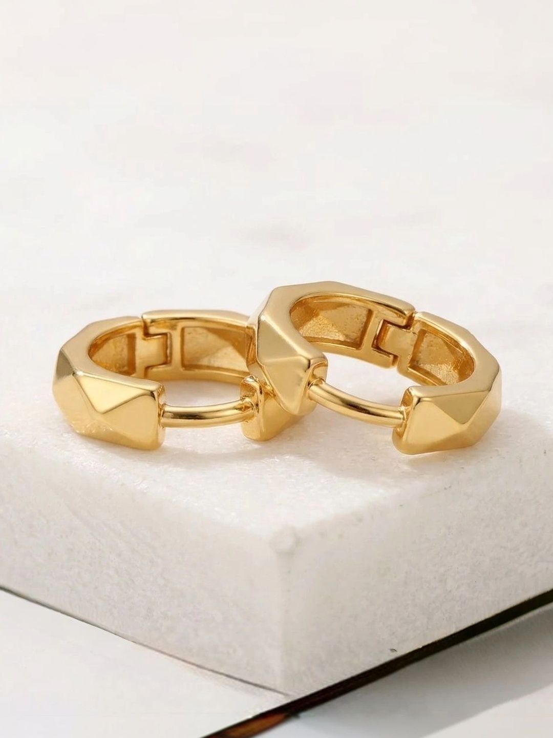 MA FASHION Geometric Hoop Earrings-image-21
