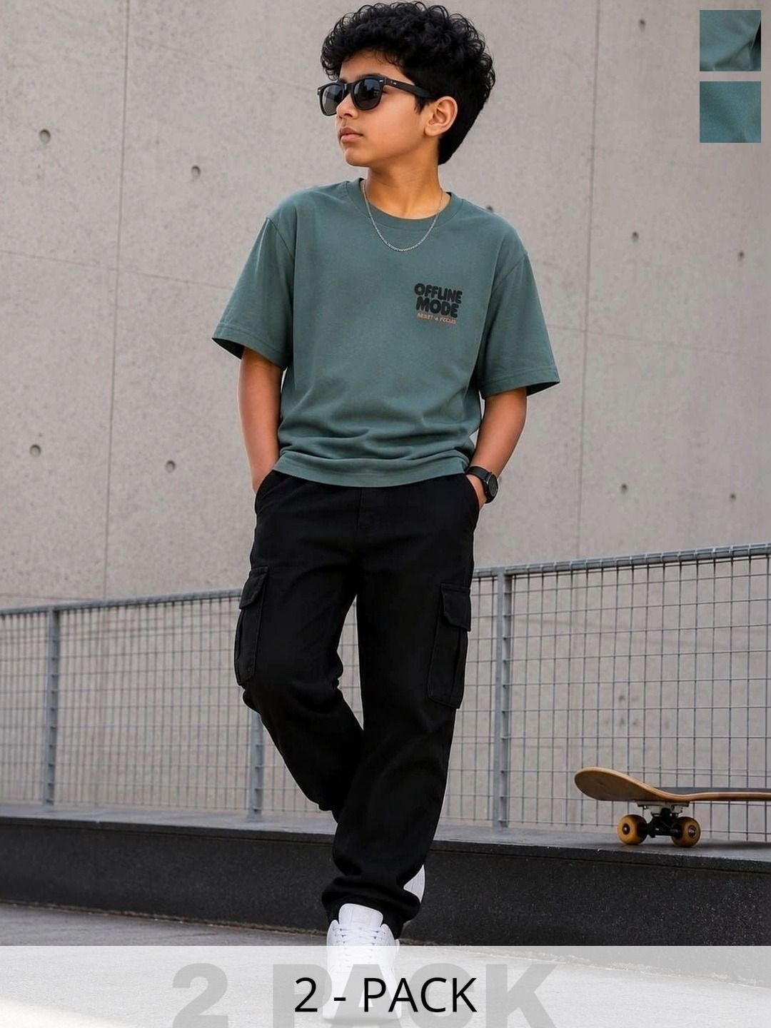 Pixel Punk Boys 2 Printed T-shirt-picture-24