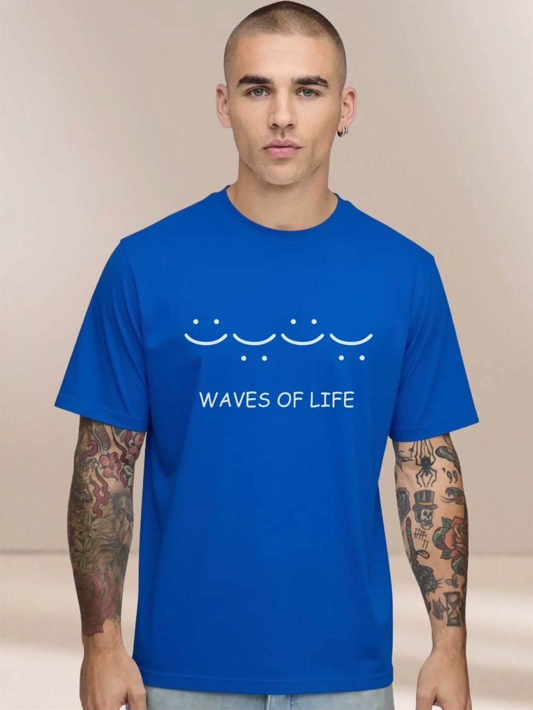 MEG FASHION Men Typography Printed T-shirt-picture-49