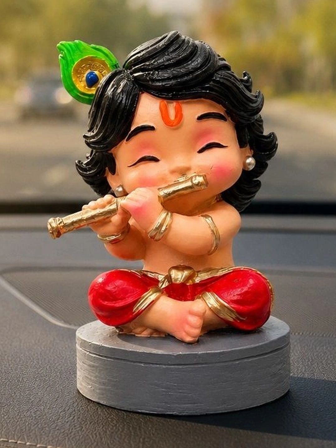 Adhvik Multicoloured Religious Figurine Showpiece-picture-9