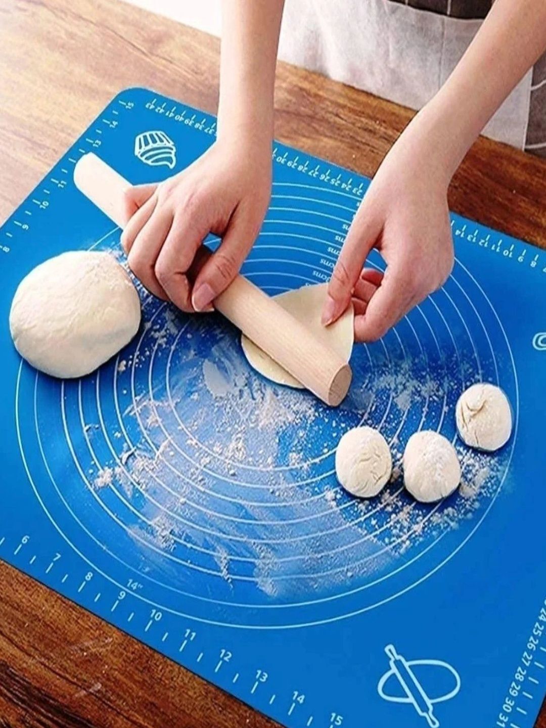 ARCADE TOYS Silicone Non-Stick Baking & Dough Rolling Mat-picture-7