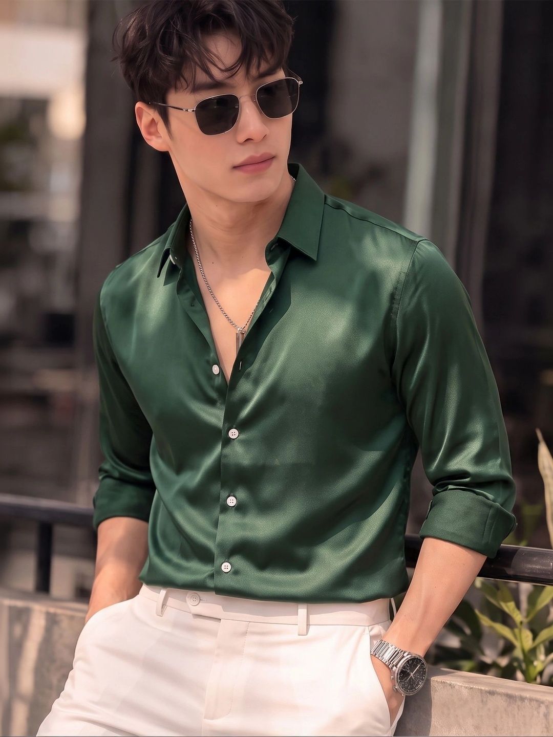 Nat Jastica Men Comfort Casual Shirt-picture-45