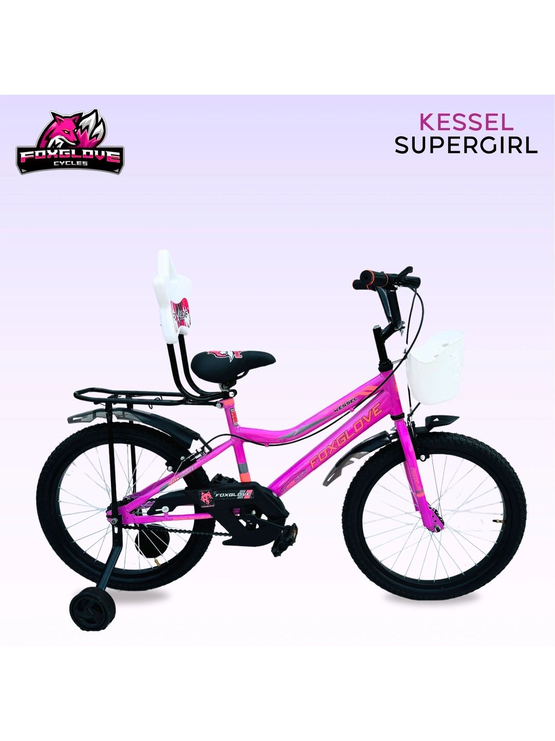 FOXGLOVE KESSEL Patterned Glossy Bicycle - 20 Inch-image-29