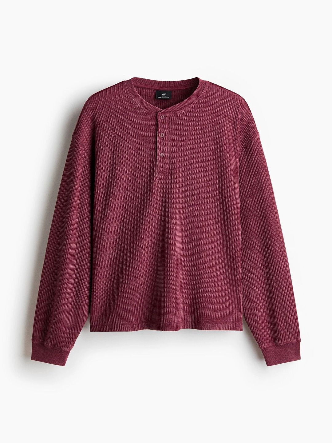 H&M Men Henley Neck T-shirt-picture-30