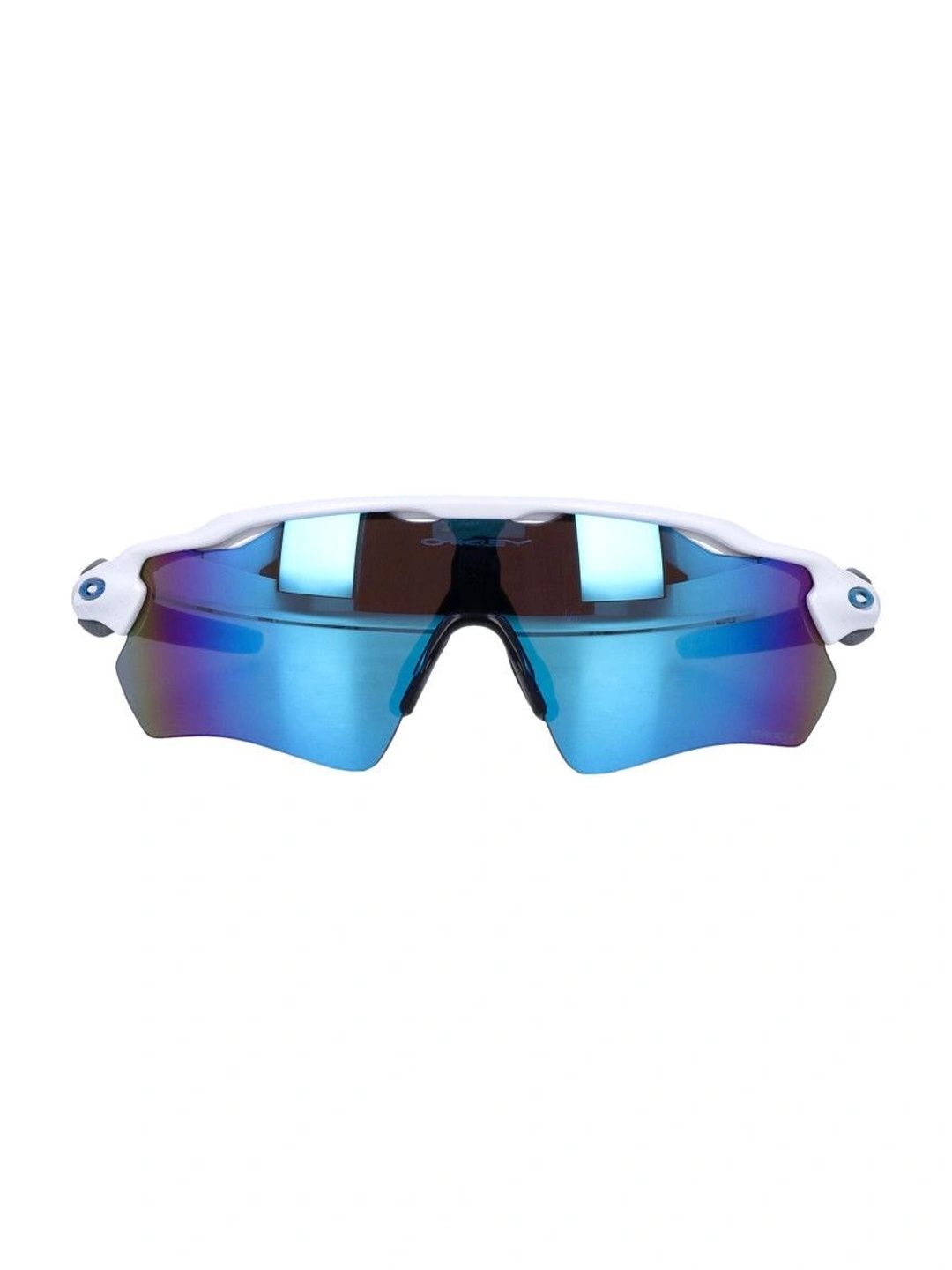 OAKLEY Unisex Blue Lens & White Sports Sunglasses with-image-43