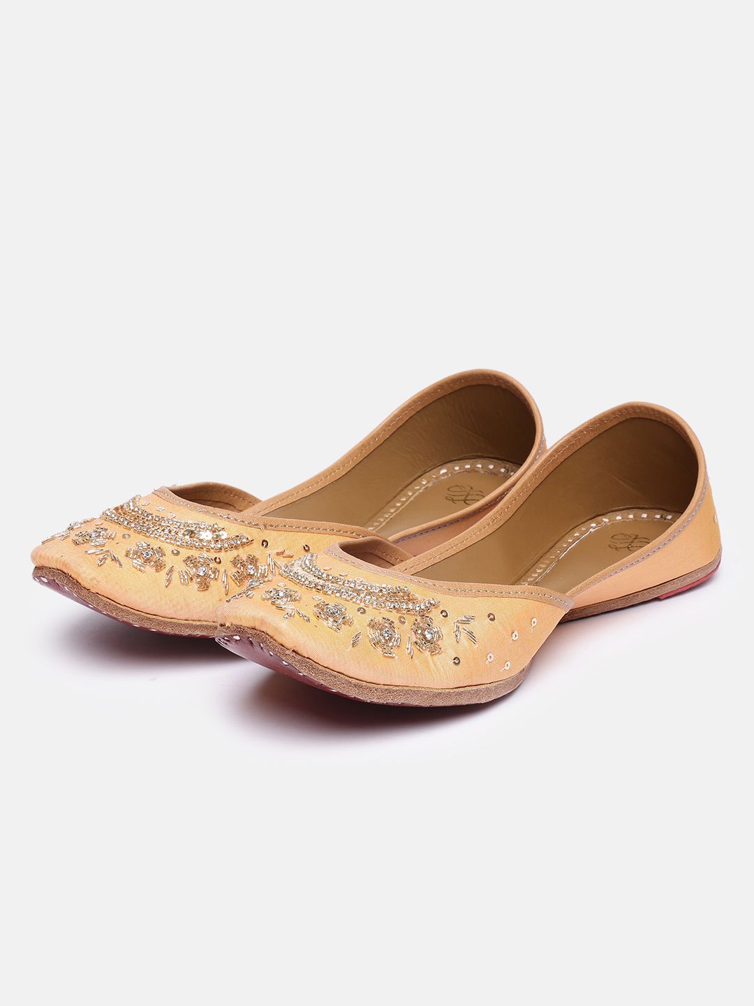 House of Pataudi Women Embellished Mojaris-picture-45