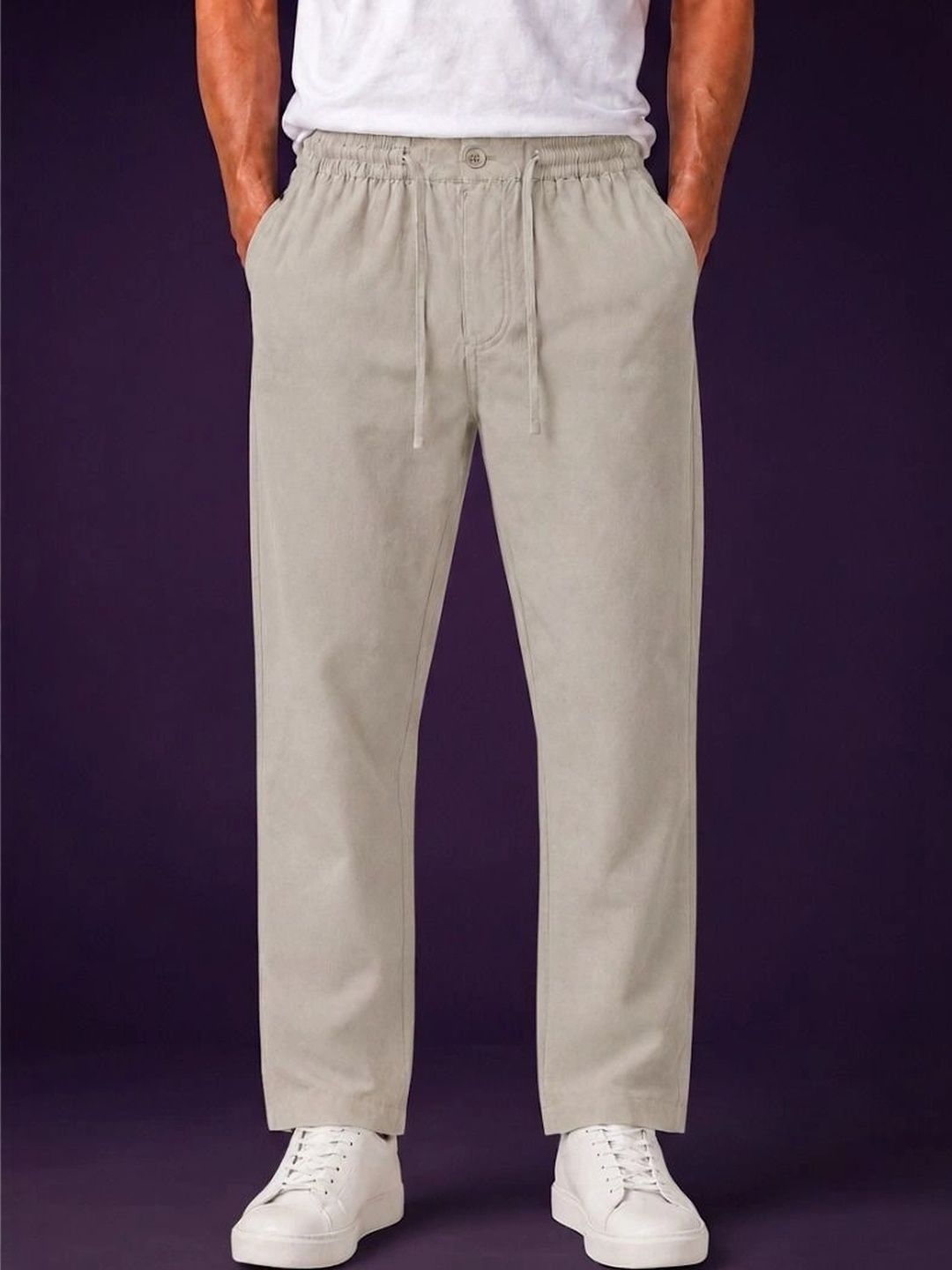 Nplusonefashion Men Straight Fit Trousers-picture-31
