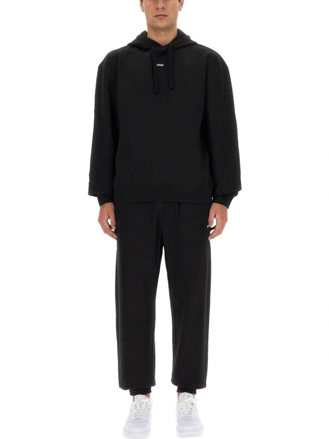 HUGO Men Regular Fit Brand Logo Training Joggers-picture-24