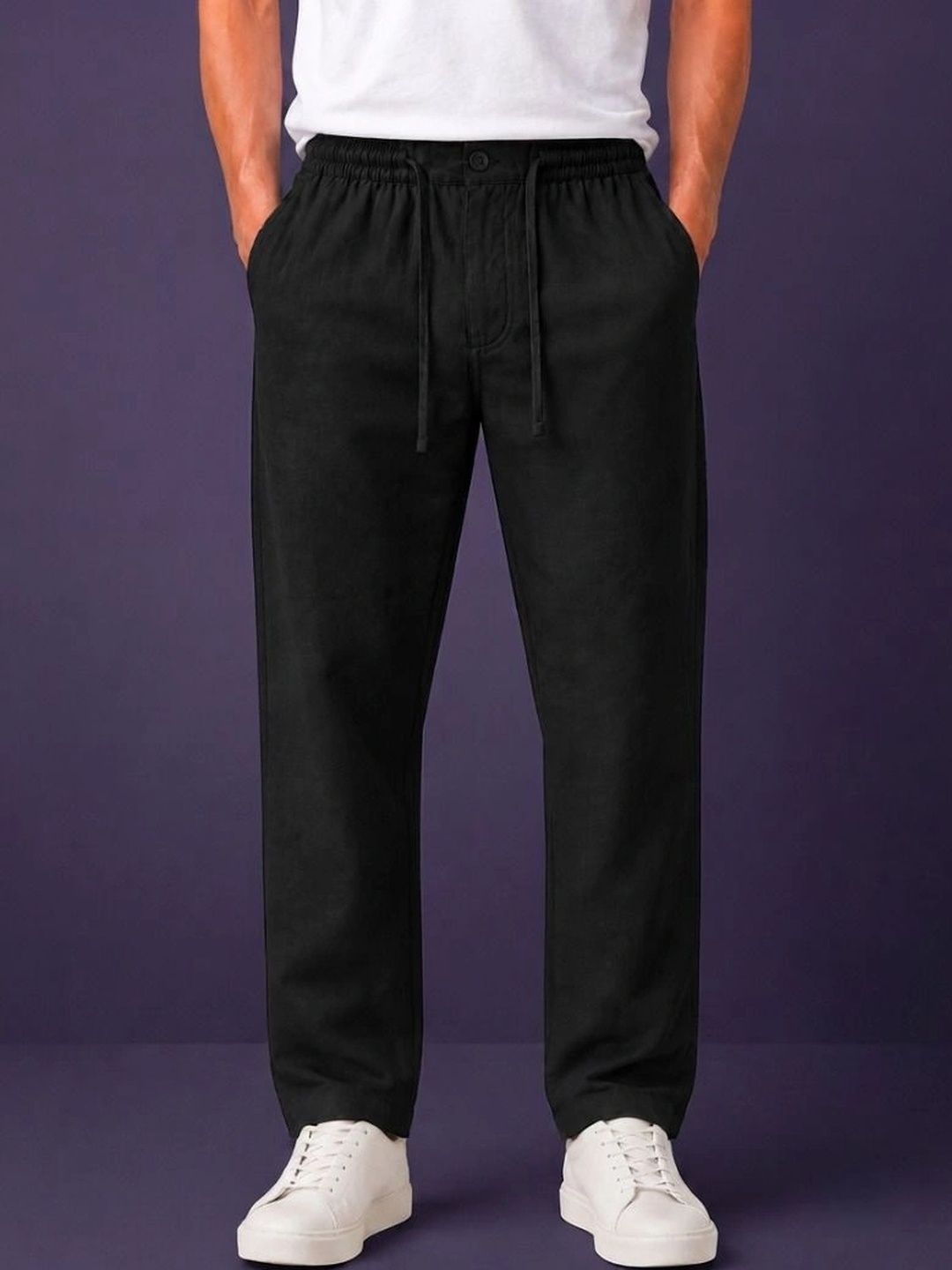 Nplusonefashion Men Straight Fit Trousers-picture-24
