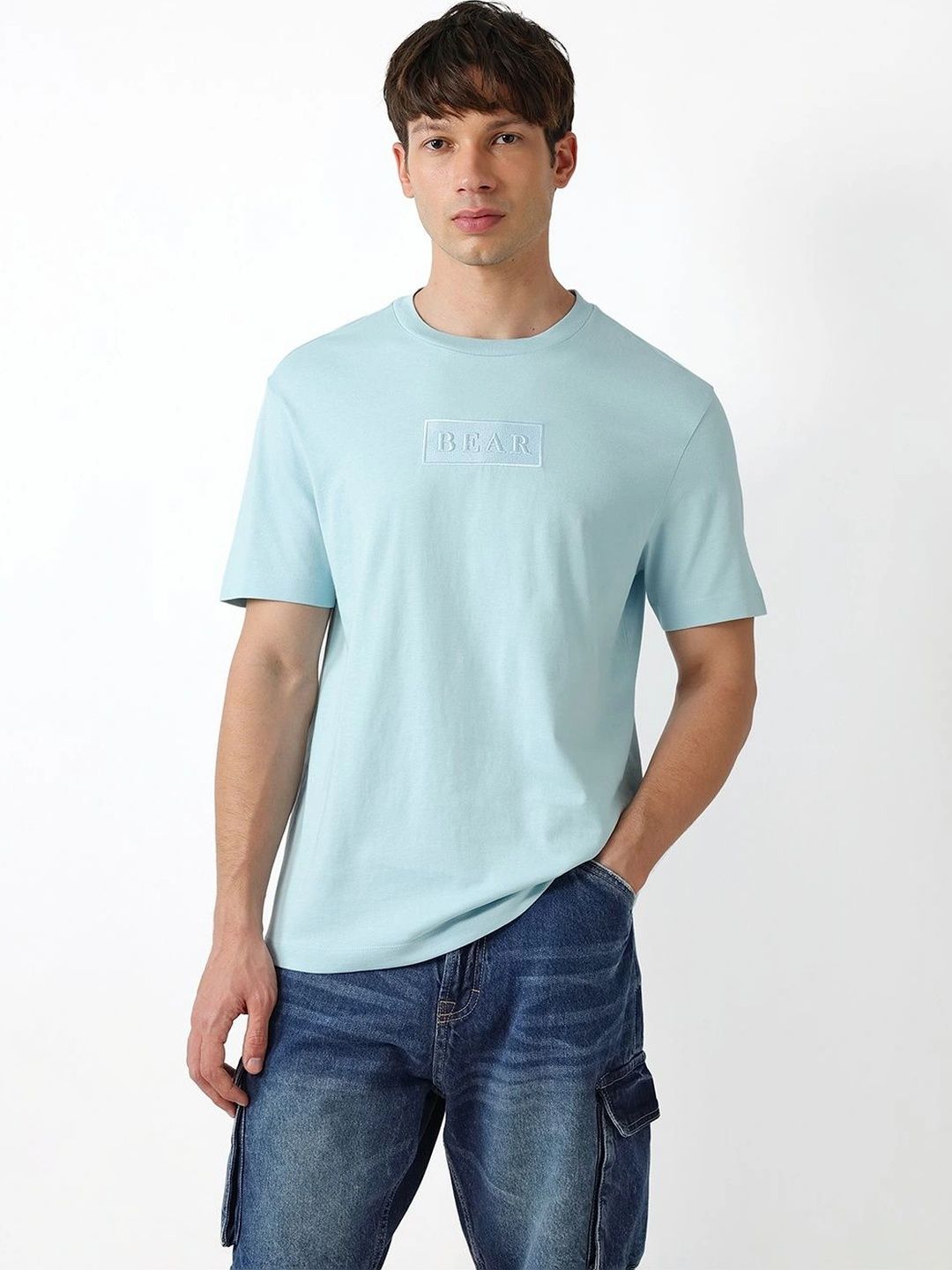 THE BEAR HOUSE Men Typography Printed T-shirt-picture-54