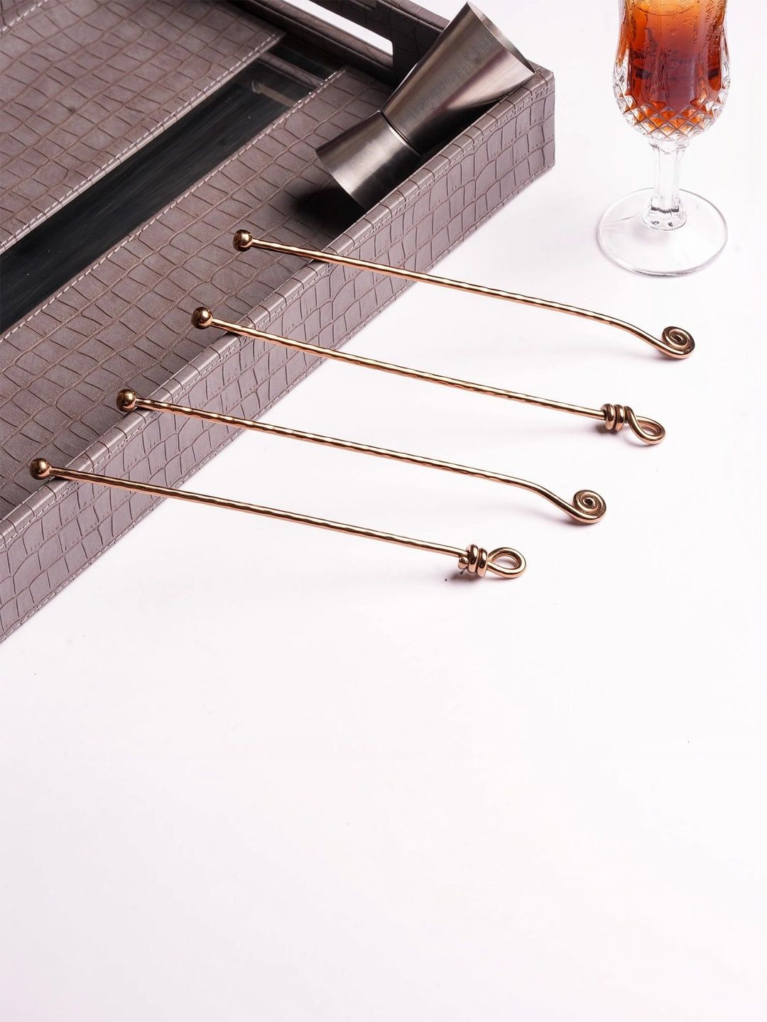 Sage Koncpt Rose Gold Stainless Steel Barware Tool Sets-picture-16