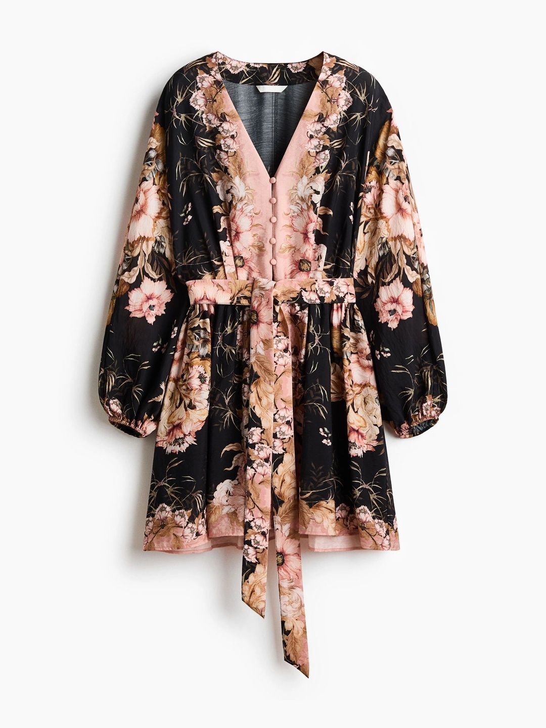 H&M Women Tie-Belt Tunic Dress-picture-47