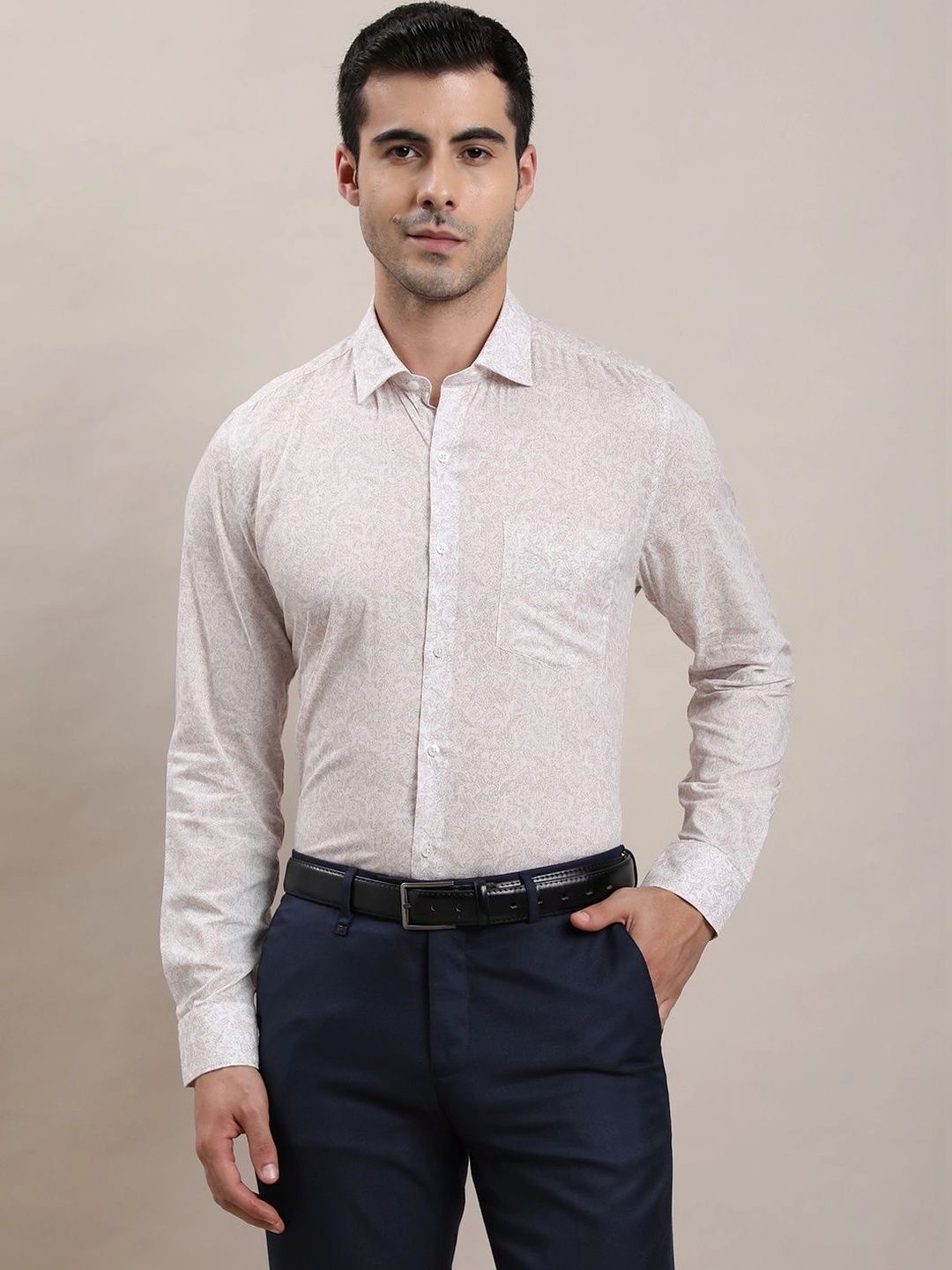 Turtle Men Standard Slim Fit Printed Formal Shirt-picture-52