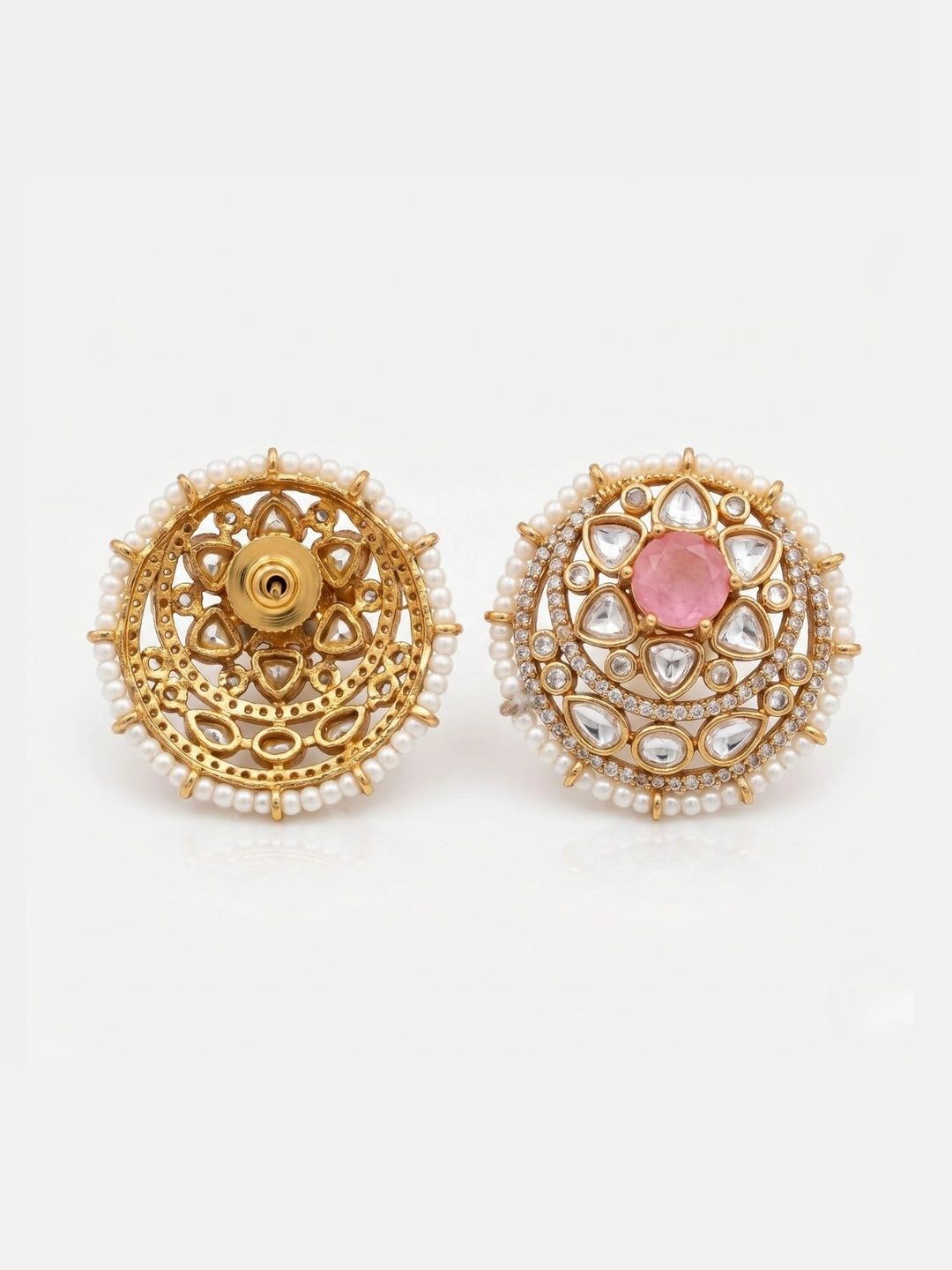 IKSAVA Circular Studs Earrings-picture-53