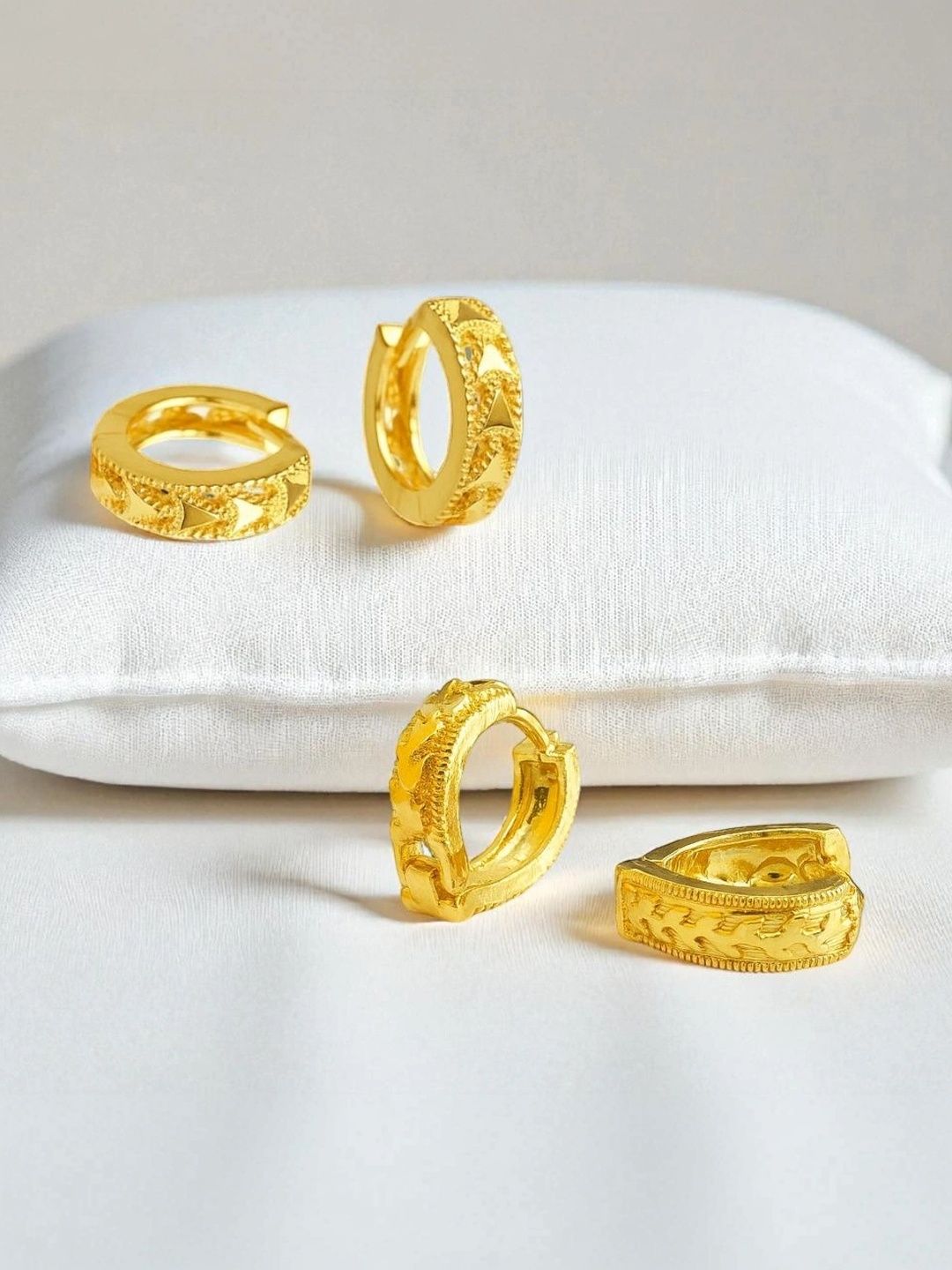 MA FASHION Circular Hoop Earrings-image-16