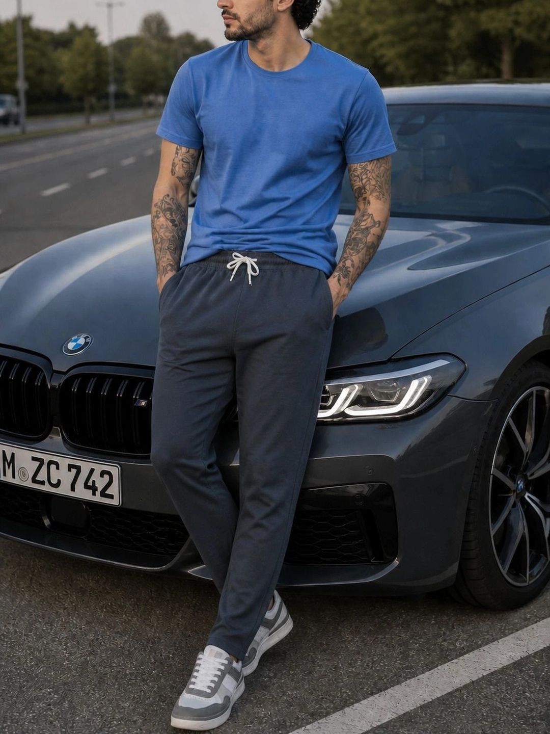 SZN Men Regular Fit Track Pants-picture-13