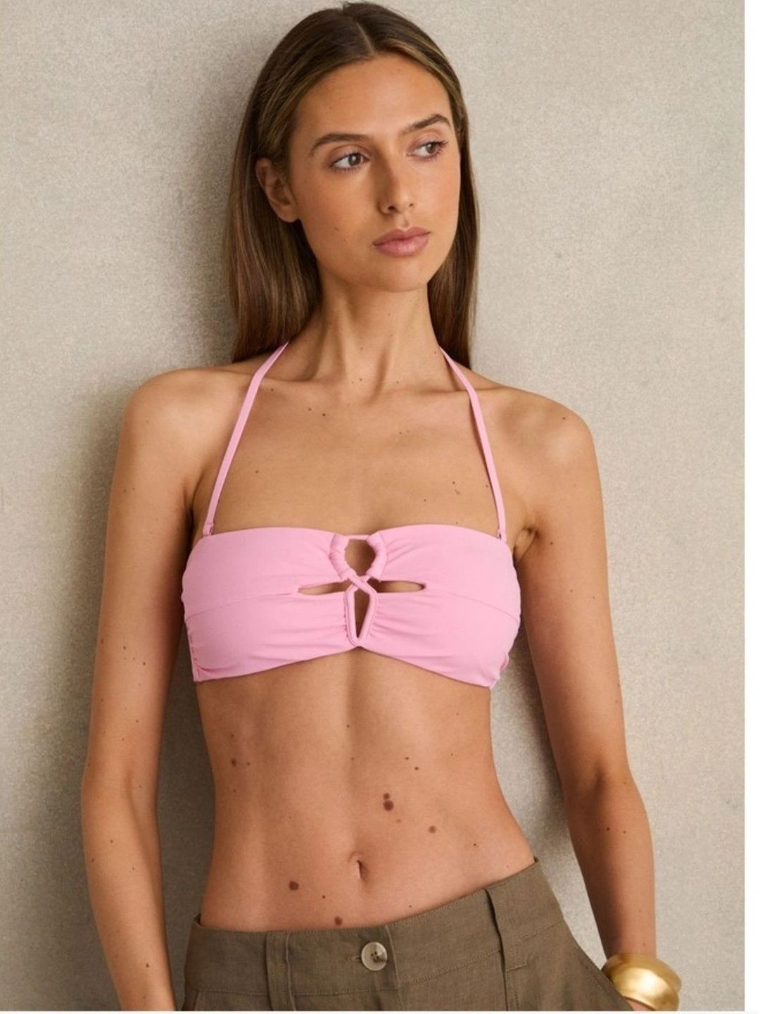 Swibona Halter Neck Swim Bikini Set-image-43