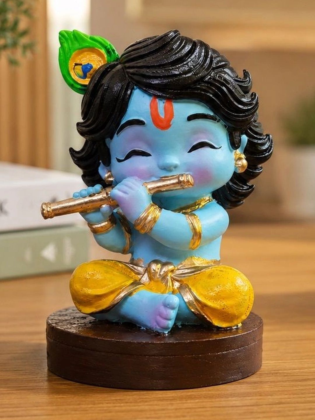 Adhvik Blue Religious Figurine Showpiece-picture-22